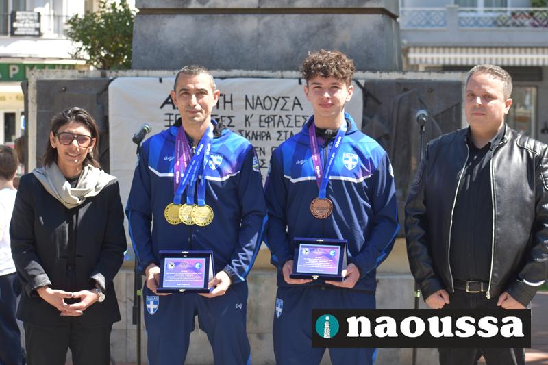 Θερμή υποδοχή για τους πρωταθλητές Ευρώπης Χριστόφορο Δουλγερίδη και Παναγιώτη Δημητριάδη