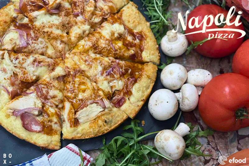 Pizza κοτόπουλο barbeque: Μια νέα ξεχωριστή επιλογή από την pizza Napoli 