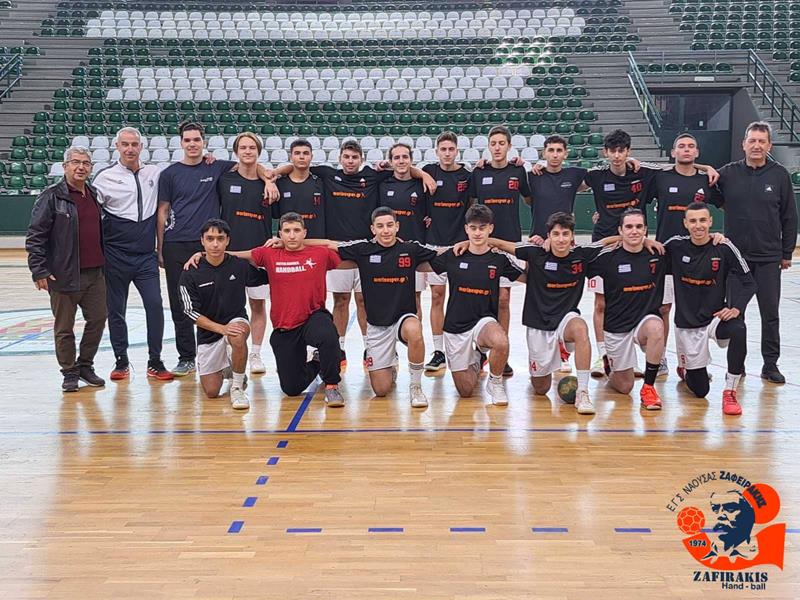 Handball: Εξαιρετικό φιλικό για τους Παίδες του Ζαφειράκη 
