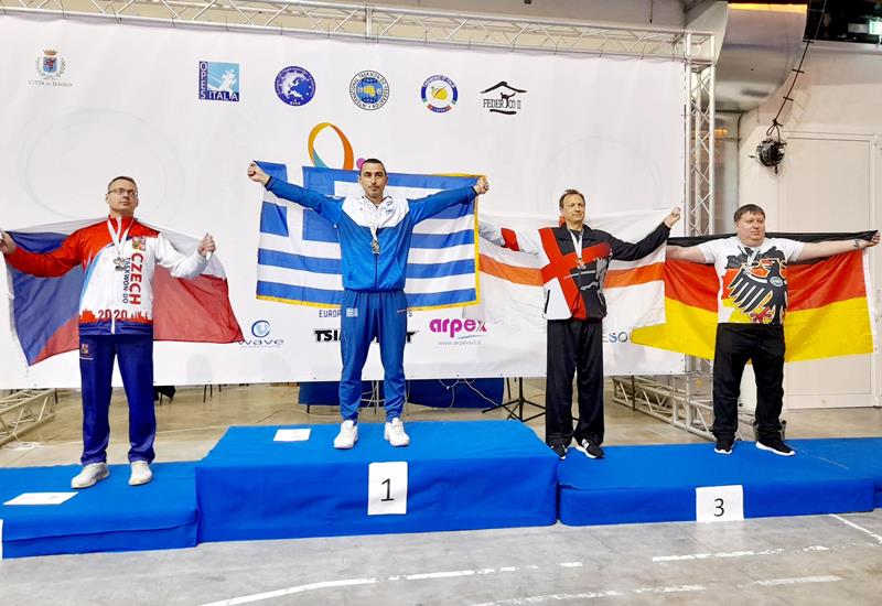 «Χρυσός» ο Παναγιώτης Δημητριάδης Πανευρωπαϊκό Πρωτάθλημα Taekwon-do I.T.F. στο Jesolo της Ιταλίας 