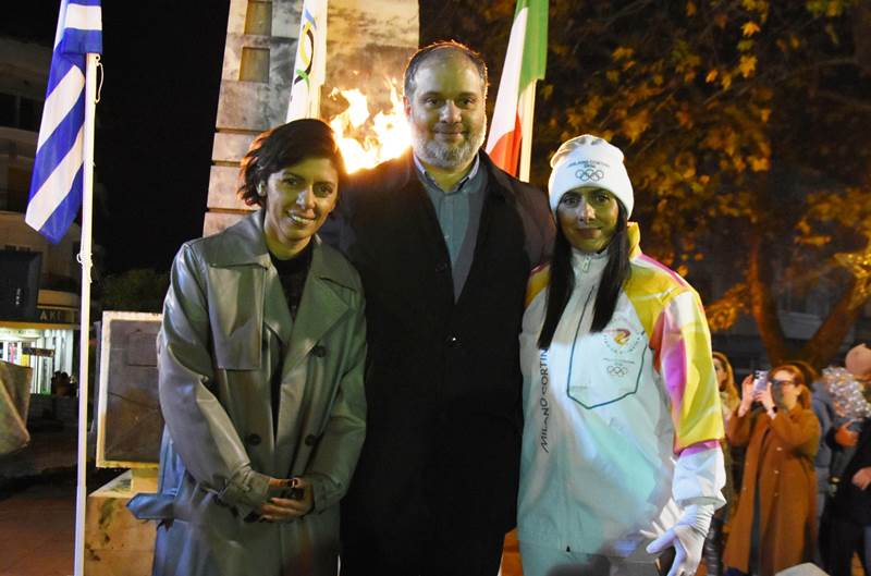 Ευχαριστήριο της Αντιδημάρχου Παιδείας, Νεολαίας και Αθλητισμού του Δήμου Ηρωικής Πόλεως Νάουσας Χριστίνα Ράλλη