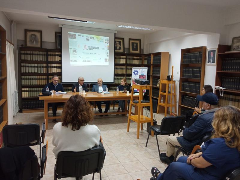 Νοσοκομείο Νάουσας - συνεργασία εθελοντικής αιμοδοσίας σχολείων του Δήμου Νάουσας