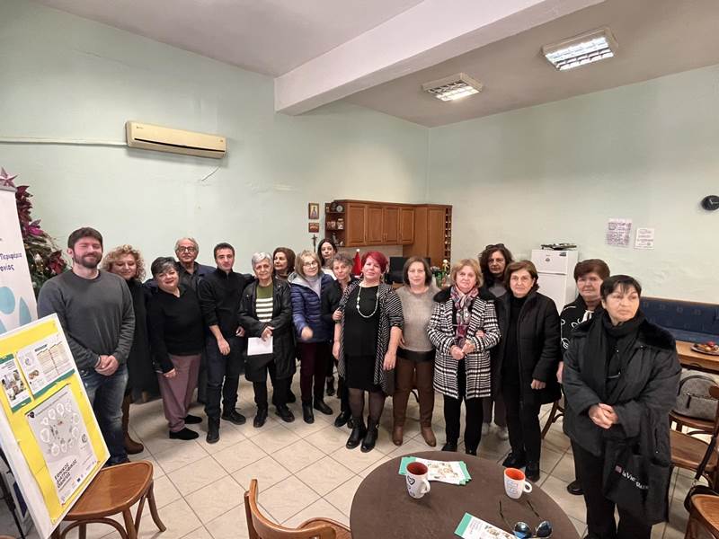 Ενημερωτική ομιλία για την οστεοπόρωση στο ΚΑΠΗ Επισκοπής σε συνεργασία με το Κέντρο Υγείας Νάουσας