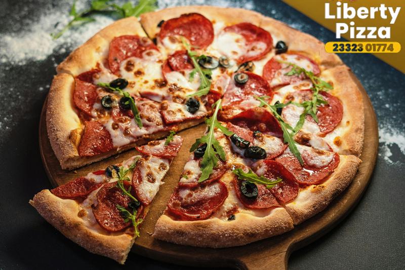 Οι αγαπημένες σου πίτσες στη Liberty Pizza