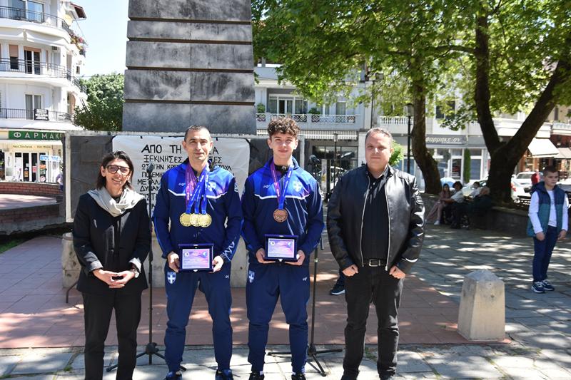 Συγχαρητήριο μήνυμα για τις επιτυχίες στο Taekwon-do I.T.F. European Championships 2026