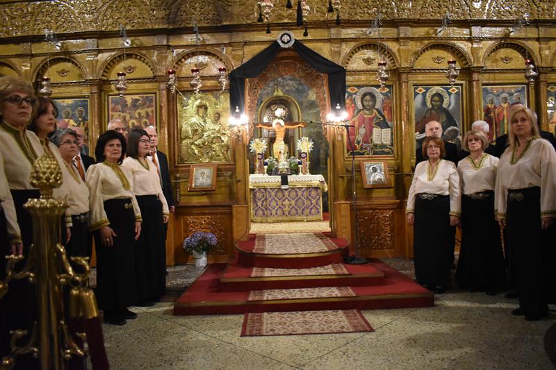 Έψαλε το Τροπάριο Κασσιανής η χορωδία του Μουσικού Σωματείου «ΩΔΕΙΟ ΝΑΟΥΣΗΣ» (video+φωτορεπορτάζ)