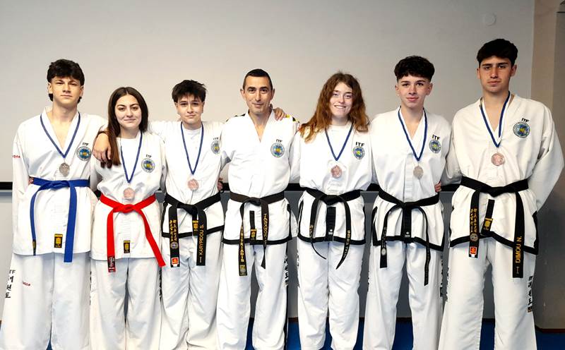 NAOUSSA TAEKWON-DO: ΤΑ ΠΡΩΤΑ ΜΕΤΑΛΛΙΑ ΓΙΑ ΤΟ 2025 ΣΤΟ ΠΑΝΕΛΛΗΝΙΟ ΚΥΠΕΛΛΟ  