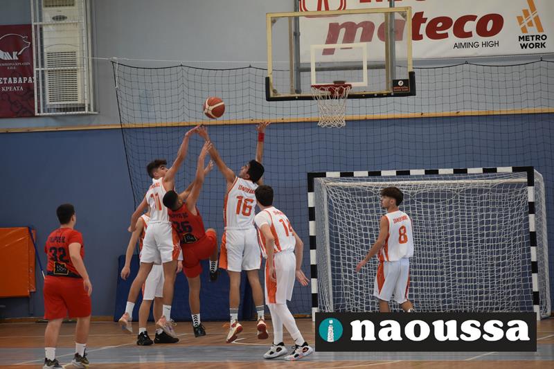 Παρακολουθήστε ζωντανά τον αγώνα basket Παίδων του Ζαφειράκη με το Περιστέρι (video)