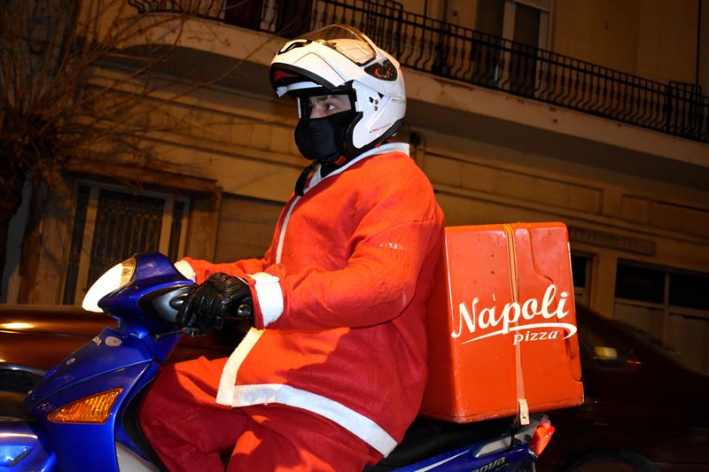 Santa Napoli is coming to Naoussa