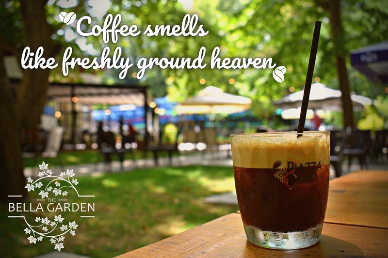 The Bella Garden: Coffee Smells Like Freshly Ground Heaven