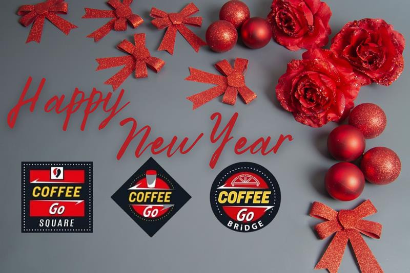 Καλή χρονιά με υγεία και απολαυστικό café από το «Coffee go» και το «Coffee go Bridge» 