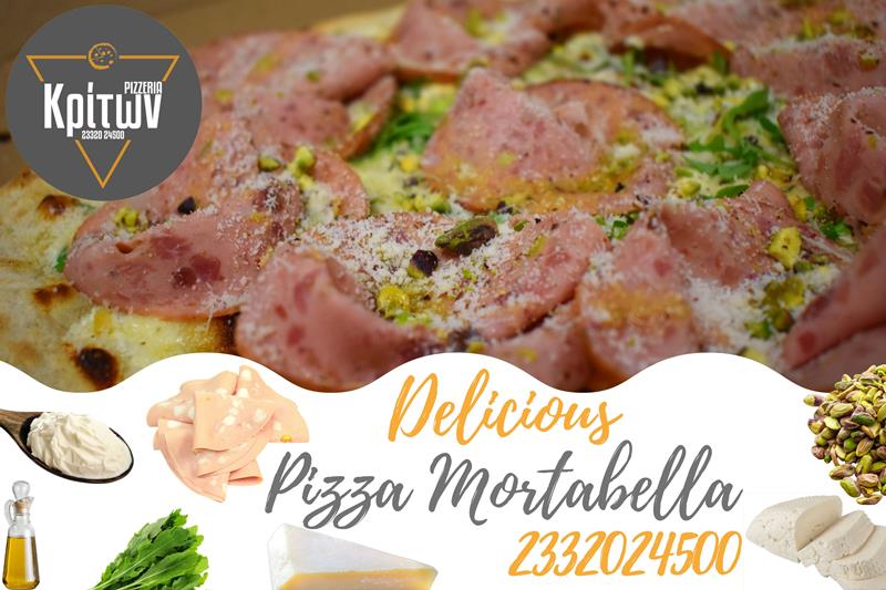 Mortabella:  Μια ξεχωριστή μεσογειακή εμπειρία από την «Pizzeria Κρίτων» 