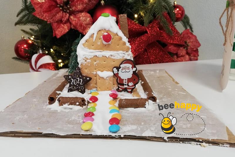 «Μπισκότοσπιτο» στον Άγιο Βασίλη από το ΚΔΑΠ Bee Happy