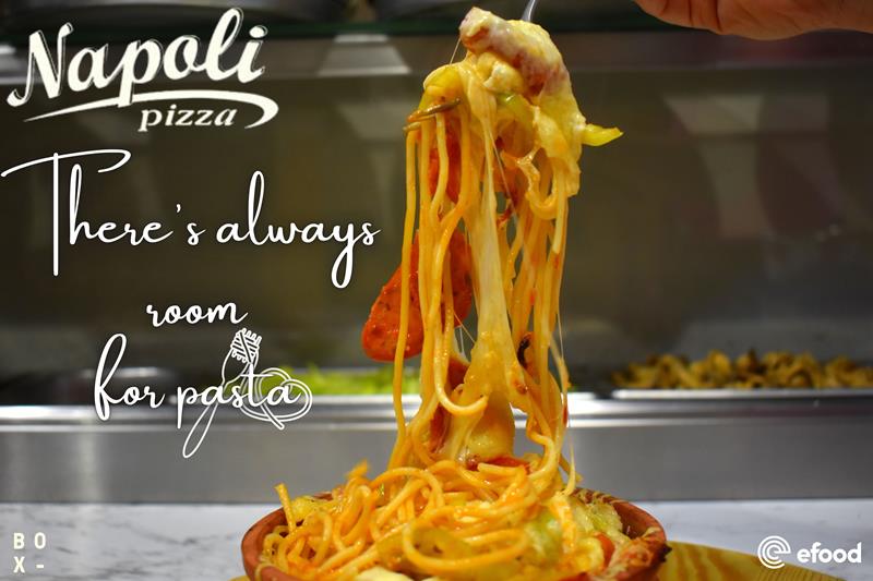 Pizza Napoli: There's always room for pasta