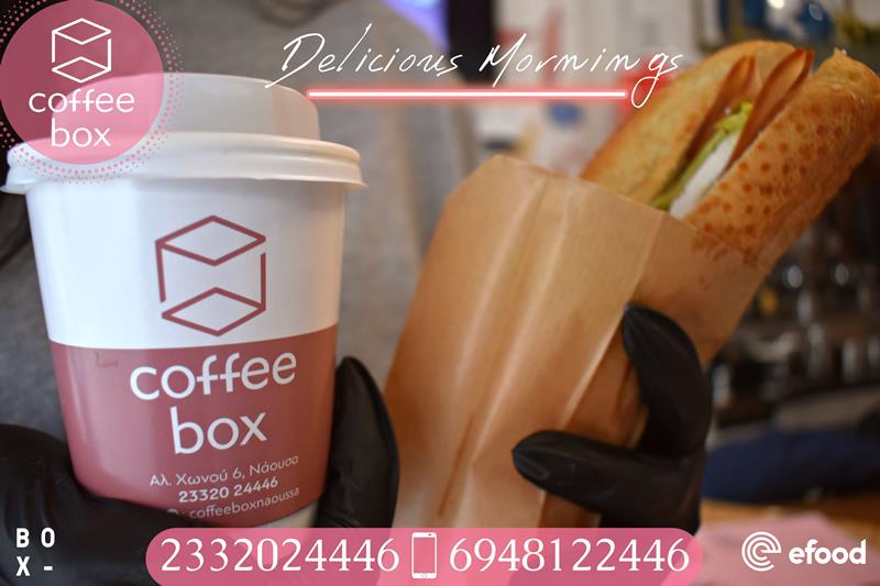 Coffee box: Delicious Mornings