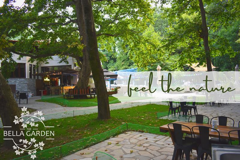 The Bella Garden: Απολαμβάνουμε τον café μας με ασφάλεια και σεβασμό στην φύση στο άλσος του Αγίου Νικολάου