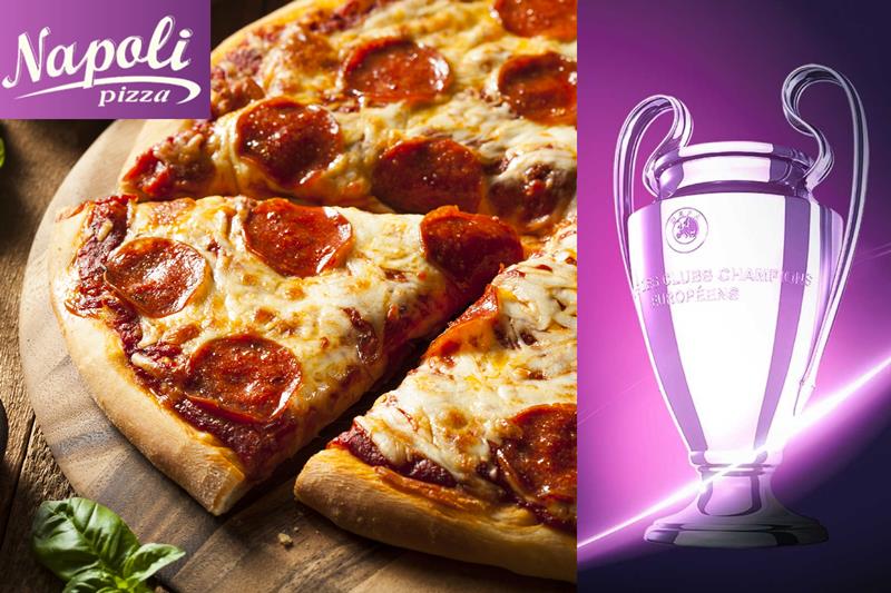 Τελικός Champions League με pizza Napoli