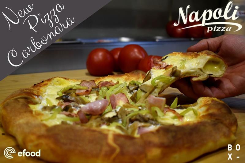 Νέα pizza Carbonara από την pizza Napoli 