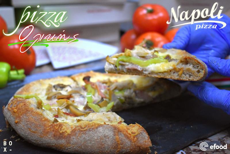 Λαχταριστή pizza με αλεύρι ολικής άλεσης από την Pizza Napoli 