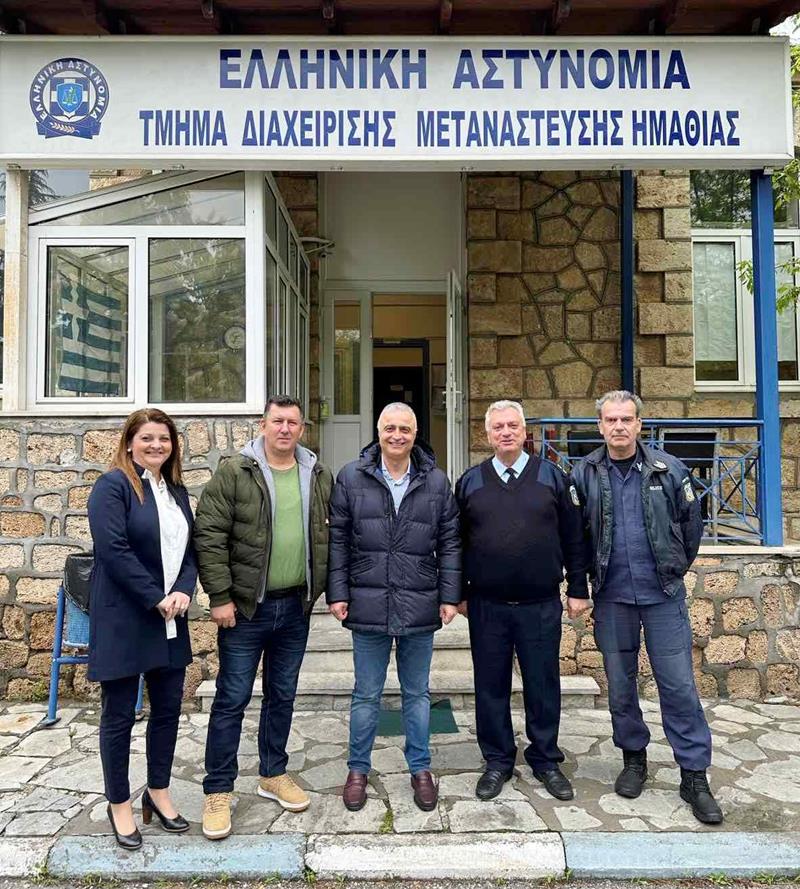 Λάζαρος Τσαβδαρίδης: «Ιδιαίτερα σημαντικό το έργο των αστυνομικών υπηρεσιών στην Ημαθία»