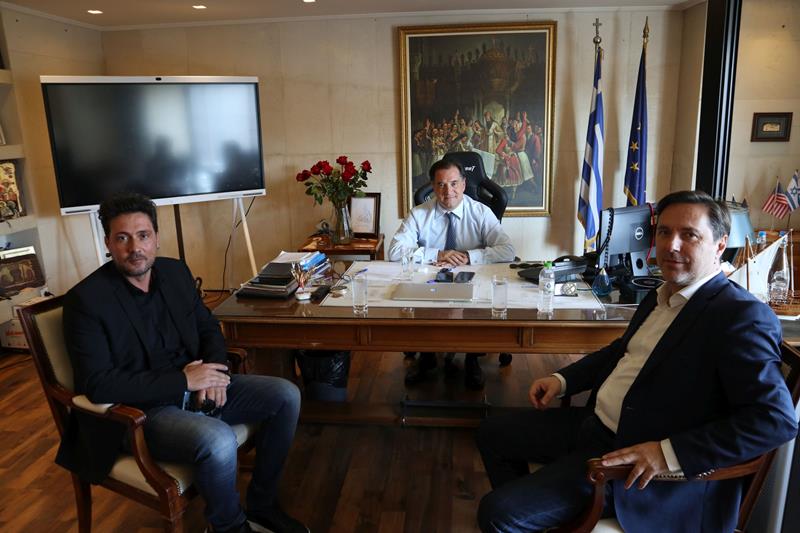 Διαδοχικές συναντήσεις του Δημάρχου Νάουσας με κυβερνητικά στελέχη στην Αθήνα-Οι συζητήσεις για τα θέματα του δήμου