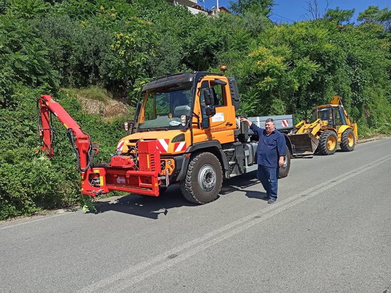 Με νέο πολυλειτουργικό όχημα UNIMOG ενισχύθηκε ο στόλος των μηχανημάτων του Δήμου Νάουσας