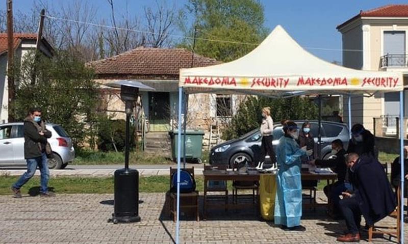 Συνολικά 104  rapid tests πραγματοποιήθηκαν στην Τ.Κ. Κοπανού, σε συνεργασία του Δήμου Νάουσας με τον ΕΟΔΥ