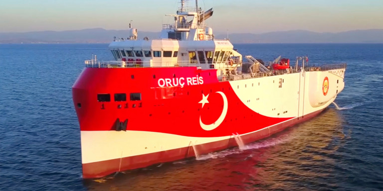 Τουρκία: Παράταση μέχρι τις 27 Αυγούστου της παράνομης Navtex για το «Oruc Reis»