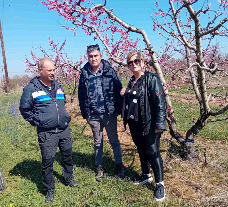 Επισκέψεις στoν ΕΛΓΑ και σε αγροκτήματα που υπέστησαν ζημιές στον δήμο Νάουσας 