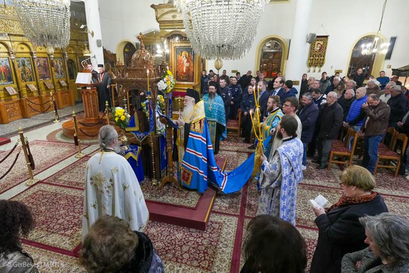 Γ´ Στάση των Χαιρετισμών της Υπεραγίας Θεοτόκου στη Νάουσα 