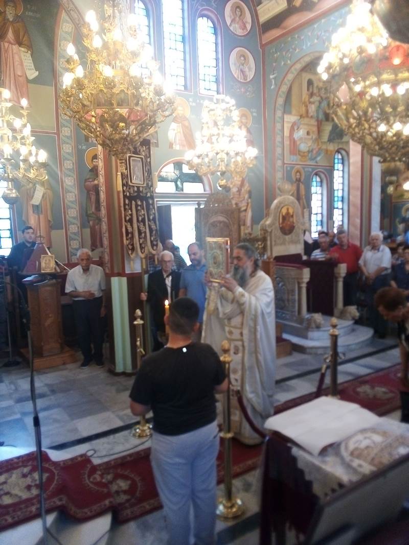Τελέστηκε η γιορτή του Αγίου Πνεύματος, στην Ιερά Μονή «Αγίου Γεωργίου Περιστερεώτα» στο Ροδοχώρι Νάουσας