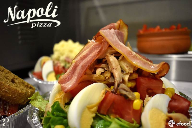 Δροσιστικές καλοκαιρινές σαλάτες από την pizza Napoli