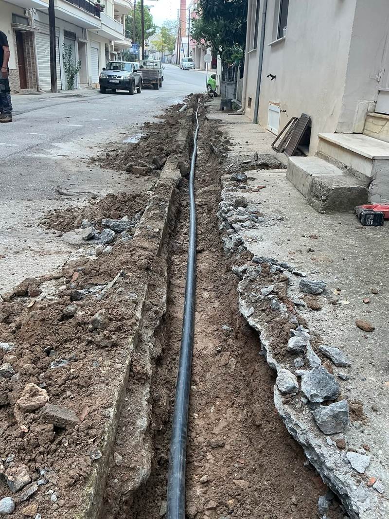 ΔΕΥΑΝ: Επιδιόρθωση βλάβης - οδός Βάρναλη