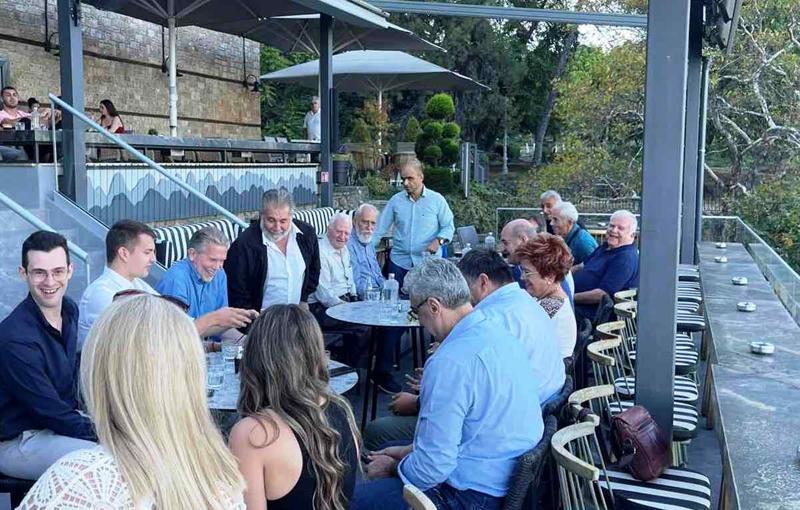 Στη Νάουσα ο βουλευτής του ΠΑΣΟΚ Παύλος Γερουλάνος