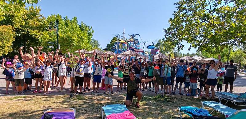 Εκδρομή του ΚΕΝΤΑΥΡΟΣ MOUNTAIN SUMMER CAMP στην WATER LAND