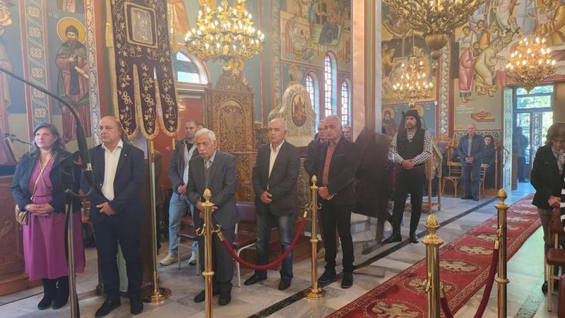 Θεία Λειτουργία και τέλεση πάνδημου ετήσιου μνημόσυνου στην Ιερά Μονή Αγίου Γεωργίου Περιστερεώτα