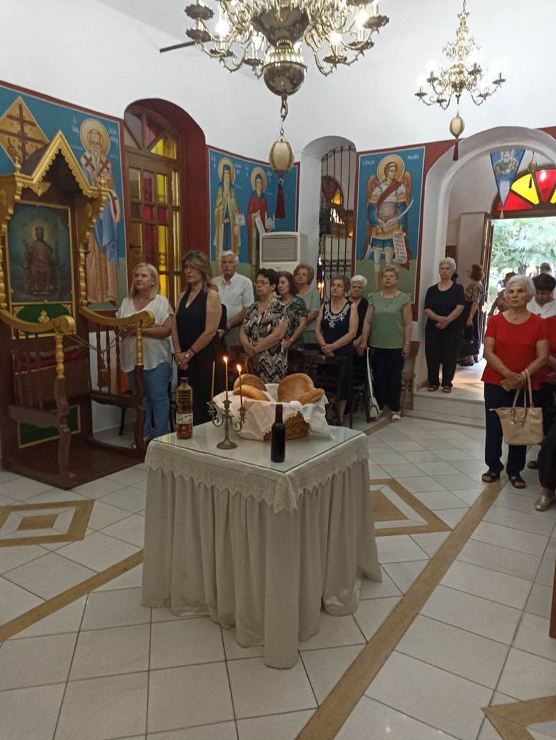 Η Θεία Λειτουργία της εορτή της Μεγαλομάρτυρος Αγίας Κυριακής 