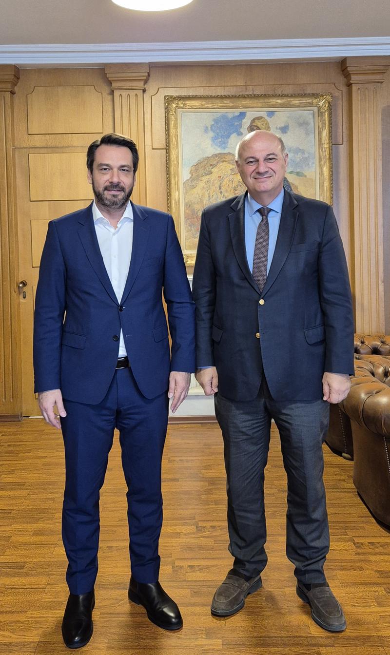 Ο Τάσος Μπαρτζώκας στον ΥΠΑΑΤ Τσιάρα για πληρωμές Αγροτών και Κτηνοτρόφων - Τα αιτήματά τους, για ακόμη μια φορά, στον Υπουργό