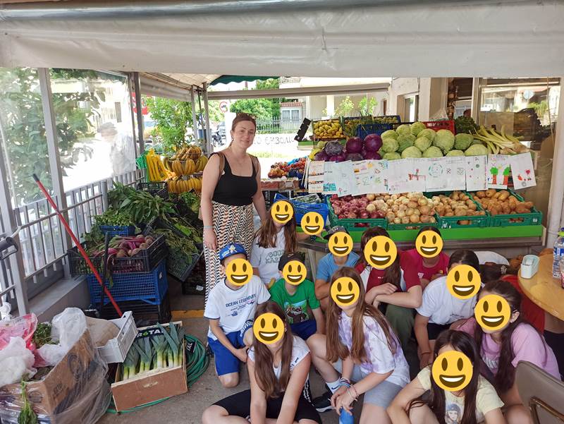 Επίσκεψη στην «Η Γωνιά του Στάθη» για τους αθητές/τριες της Ε΄τάξης του 10ου Δημοτικού Σχολείου Νάουσας