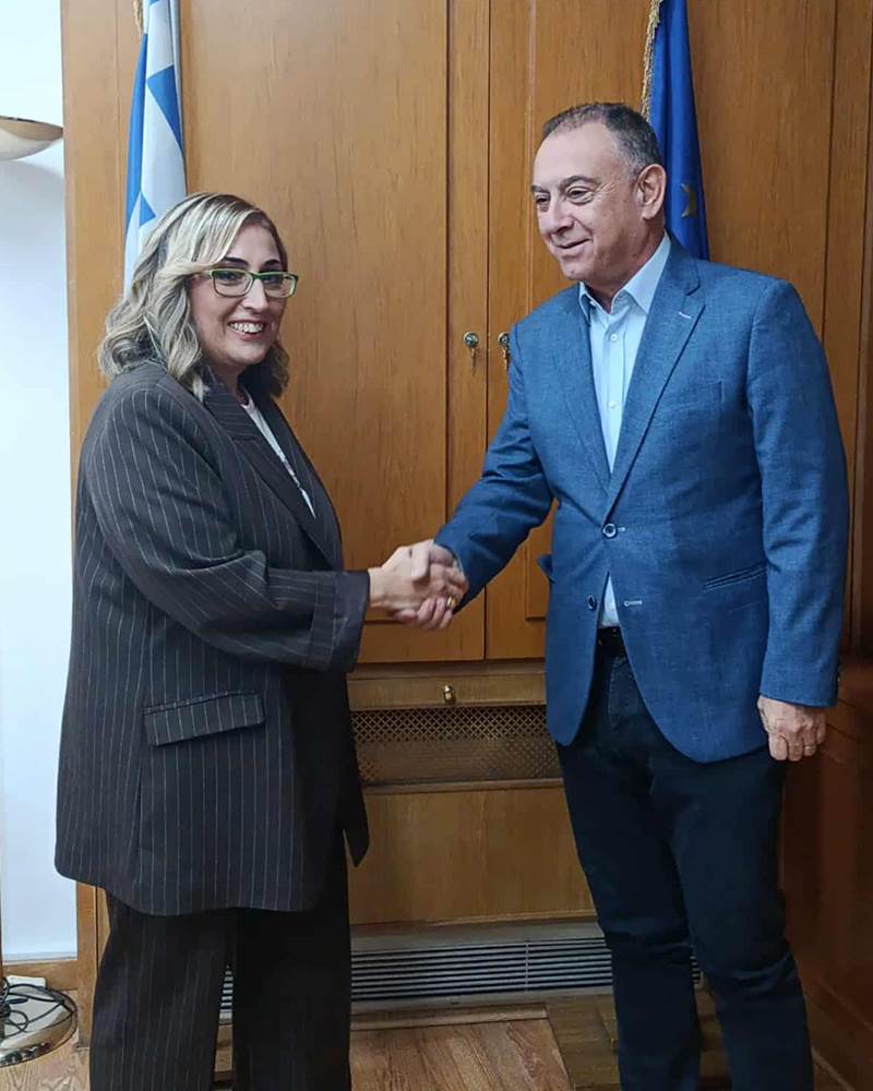 Συνάντηση της Βουλευτή Ημαθίας ΝΔ Στέλλας Αραμπατζή με τον Υφυπουργό Αγροτικής Ανάπτυξης Χρήστο Κέλλα-Δέσμευση για άμεσες αποζημιώσεις στους κτηνοτρόφους