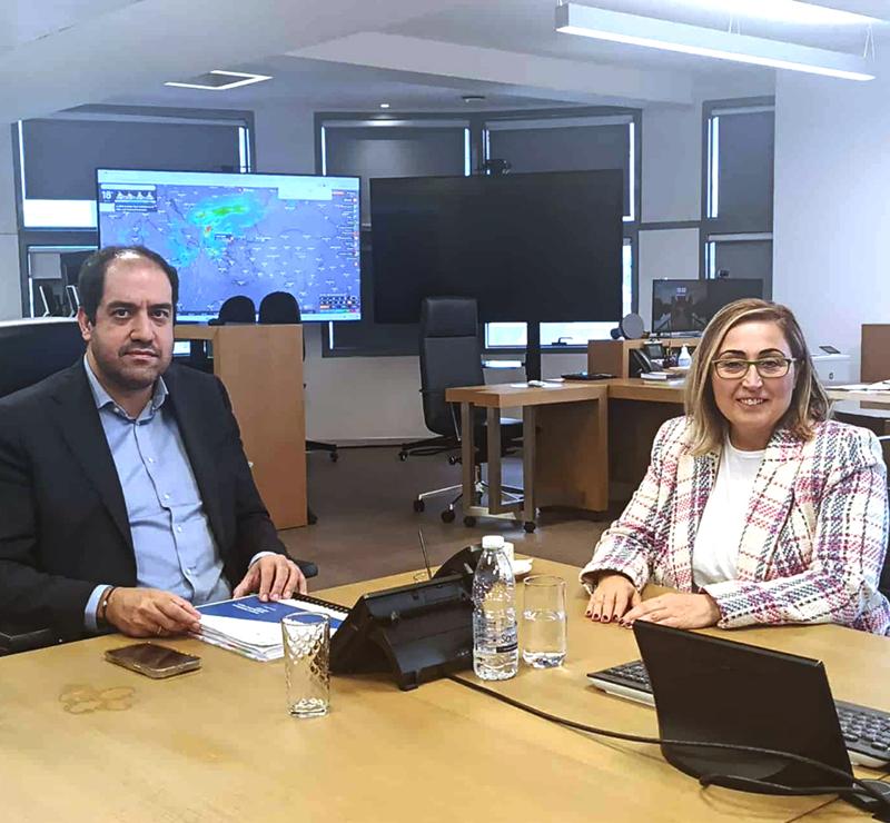 Συνάντηση εργασίας της Βουλευτού Ημαθίας κ. Στέλλας Αραμπατζή με τον Υπουργό Κλιματικής Κρίσης και Πολιτικής Προστασίας κ. Γιάννη Κεφαλογιάννη