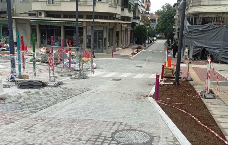 Δόθηκε σε κυκλοφορία η Οδός Θεοφίλου στη Νάουσα