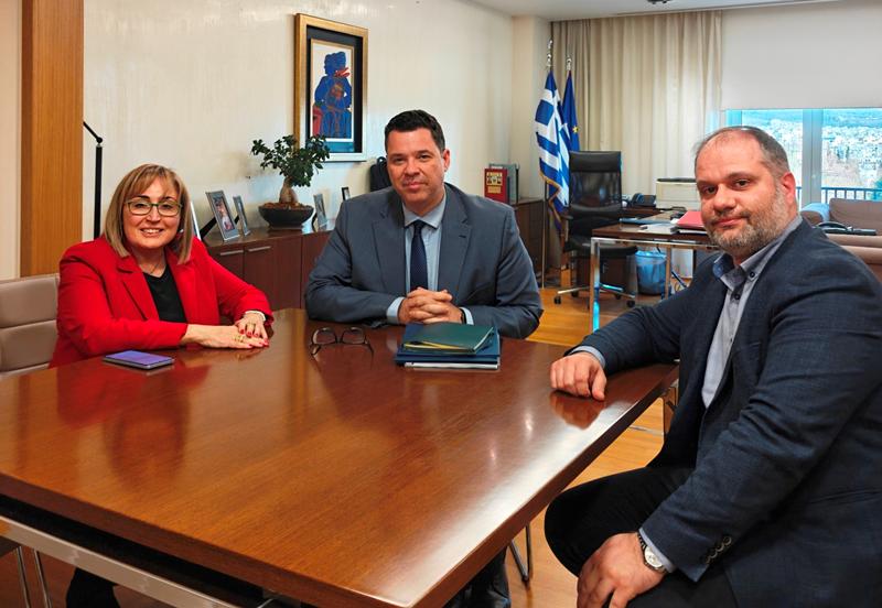 Συνάντηση Κουτσογιάννη – Κοντογεώργη για κρίσιμα έργα υποδομών και ανάπτυξης στη Νάουσα