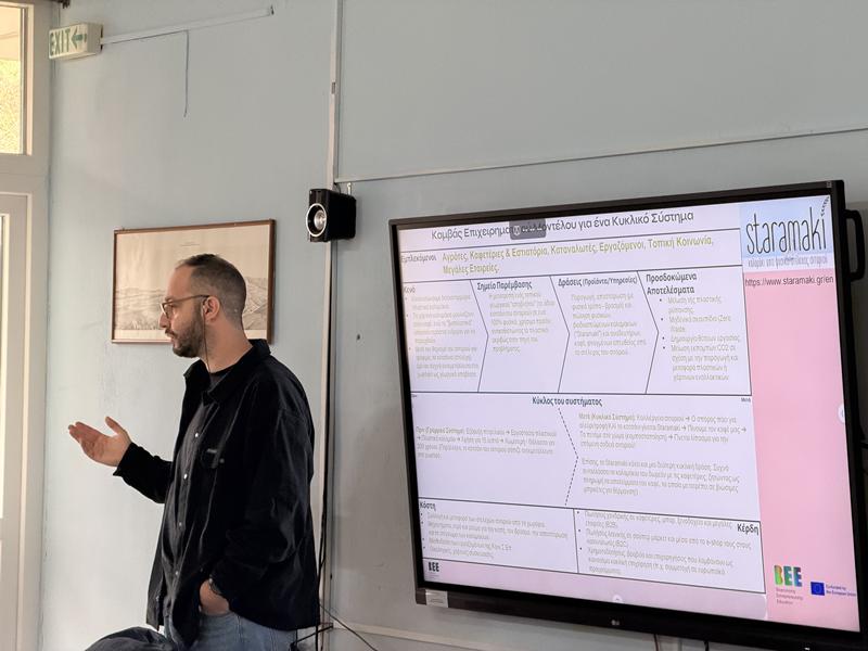 Ευρωπαϊκό έργο BEE: Μαθητές Λυκείου σχεδιάζουν τις δικές τους «πράσινες» επιχειρήσεις