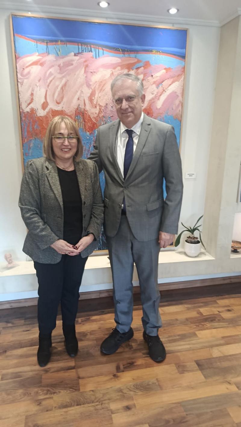 Για αναπτυξιακά ζητήματα της Ημαθίας στον Υπουργό Ανάπτυξης η Στέλλα Αραμπατζή 