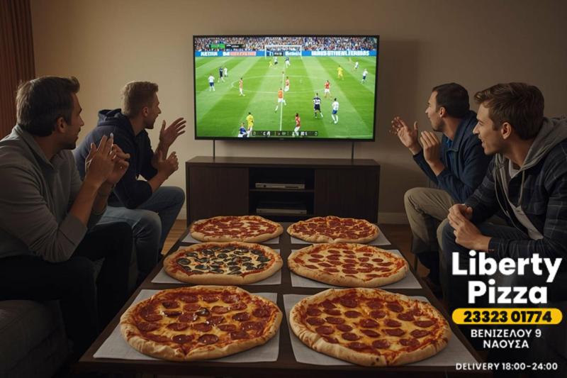 Mundial & Liberty Pizza: Ο απόλυτος συνδυασμός