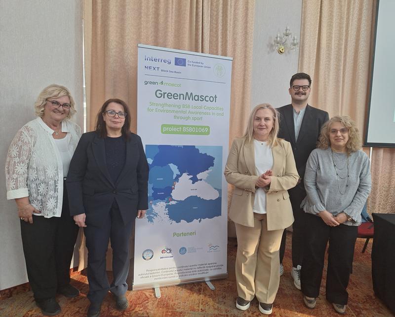 Κλιμάκιο του  Δήμου Ηρωικής Πόλεως Νάουσας στην πρώτη συνάντηση του Black Sea Basin -Green Mascot στη Ρουμανία