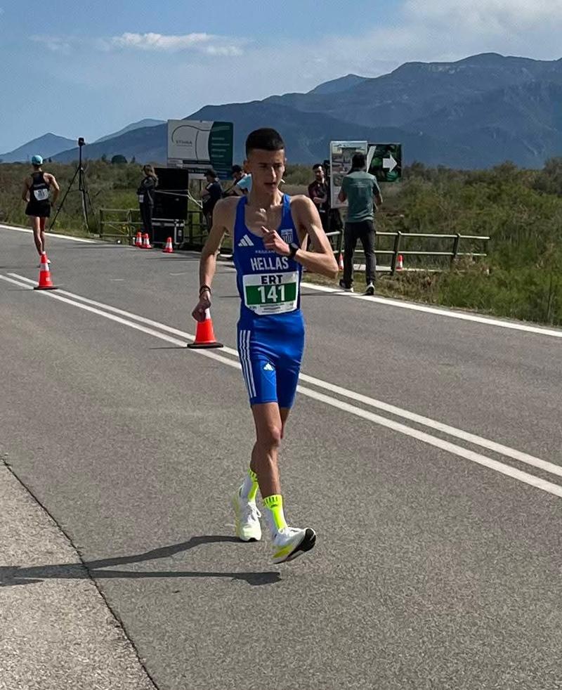 Στην Εθνική Κ18 ο Γρηγόρης Τσιάτσιος της Γ.Ε. Νάουσας για το Βαλκανικό Πρωτάθλημα στη Σμύρνη