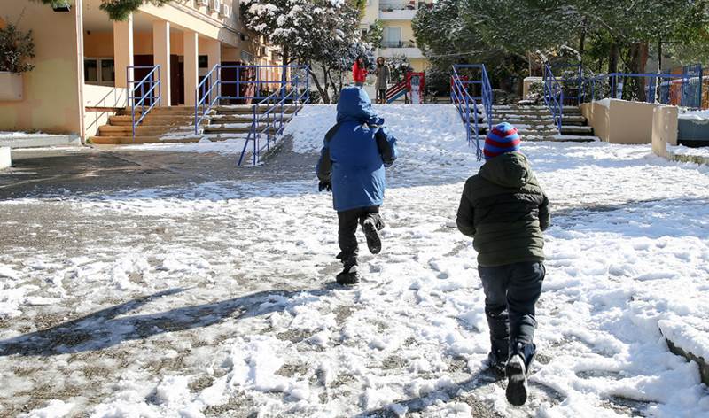 Κλειστά τα σχολεία και οι βρεφονηπιακοί σταθμοί στον Δήμο Νάουσας την Δευτέρα 13 Ιανουαρίου